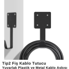 Ever Charger Tip2 Kablo Tutucu ve Metal Kablo Askısı