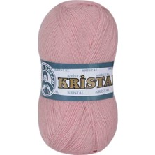 Ören Bayan Kristal El Örgü Ipi Açık Pembe 001