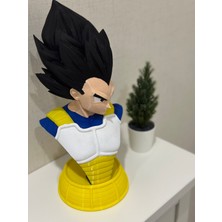 KemX3D Dragon Ball Z Vegeta Büst Ve Kulaklık Tutucu