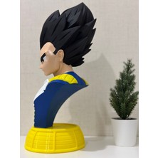 KemX3D Dragon Ball Z Vegeta Büst Ve Kulaklık Tutucu