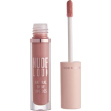 Nude Look Natural Shine Lipgloss No:02 Pinky Nude - Naturel Renkli Dudak Parlatıcısı