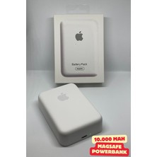 L'edoren Iphone 10000 Mah Magsafe Battery Pack Powerbank Kablosuz Şarj Ios 7/8/x/11/12/13/14/15 Uyumlu