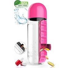 Rosemor Matara Suluk 60 0ml 7 Gün Hap Ilaç Saklama Kutusu Water