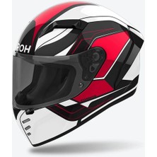 Aıroh Connor Dunk Red Gloss Kask