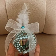 Loftina Dekoratif Süslü Tesbih Nikah Kına Düğün Bebek Süsü 10 Adet