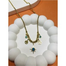 Stainless Steel Alpin Jewelry Çelik Kolye