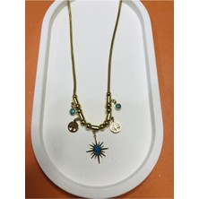 Stainless Steel Alpin Jewelry Çelik Kolye