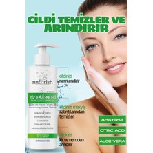 Nuflorish Aloe Vera Özlü, Arındırıcı ve Yenileyici Yüz Temizleme Jeli, Face Cleansing Gel 200 ml