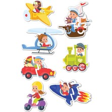 Mert Bebek Baby Puzzle Taşıtlar