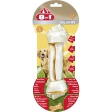 8in1 8 In 1 Delights Bones Tavuklu Ağız Bakım Kemiği L Boy 85 gr