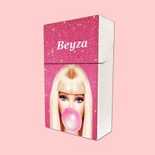 İşte Bu Barbie Baskılı Tabaka Kişiye Özel Isimli Sigara Kutusu/tabakası Standart Boy