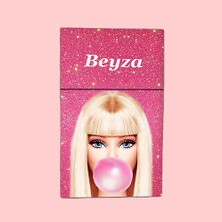 İşte Bu Barbie Baskılı Tabaka Kişiye Özel Isimli Sigara Kutusu/tabakası Standart Boy