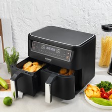 Schafer Thermochef Dual Dijital Airfryer/Sıcak Hava Fritözü