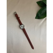 Quartz Retro Minimal Deri Kordon Kadın Kol Saati