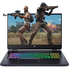 Acer Predator Helios 300 PH317-56-79MX NH.QGVEY.003 I7-12700H 16GB 512SSD RTX3060 17.3" Fullhd Freedos Taşınabilir Bilgisayar