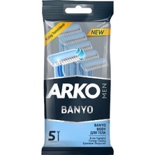 Arko Men Banyo Tıraş Bıçağı 5 x 4 Süper Eko 20'li Paket