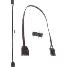 Faith Corsair 4pın Rgb'den Standart Argb'ye 2 Adet 3-Pin 5V Adaptör Rgb 25CM (Yurt Dışından)