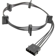 Faith Pc Için 5pcs 4pin Ide - Sata Kablosu Güç Kablosu Erkek - Kadın 18AWG (Yurt Dışından)