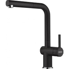 Franke Urban Ubg 651-100 Granit Nero Evye, Active Plus Doccia Nero Armatür