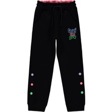 Civil Girls Kız Çocuk Eşofman Altı 6-9 Yaş Siyah