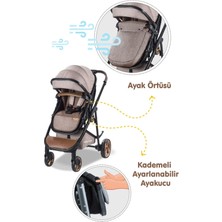 Baby Care BC-300 Exen Alüminyum Travel Puset Kahve ( G )