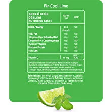 Pin Cool Lime - Şekersiz & Kalorisiz 1 Litre x 6 Adet