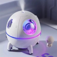 Bra2nd Ev Portable Office Masa Üstü USB Astronaut Space Capsule Air Humidifier Diffuser 220ML Renkli LED Light Christmas Gift (Yurt Dışından)