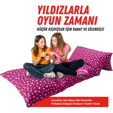 Xpermate Katlanır Çocuk Yer Minderi Katlanır Yer Yatağı Katlanır Yatak Pembe