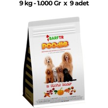 3 Katlı Barf Köpek Maması 9 Kg 1000 gr Tekli Ambalajlarda