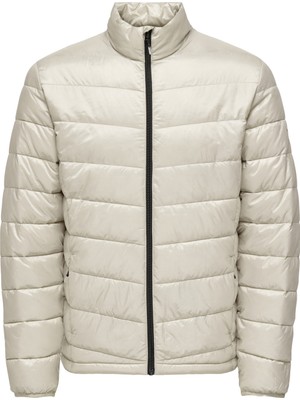 Only & Sons Normal Krem Erkek Ceket Onscarven Quılted Puffer Otw Noos