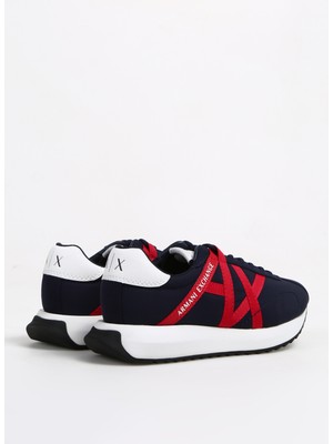 Armani Exchange Lacivert - Kırmızı Erkek Sneaker XUX150XV608