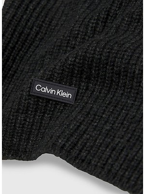 Calvin Klein Siyah Erkek Atkı K50K510995BAX