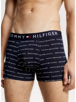 Tommy Hilfiger Mavi Erkek Boxer Um0Um0283500O