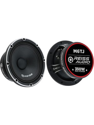 Reiss Audio 700WAT-300W Rms Güçlü 16 cm Metal Kapaklı Oto Midrange Hoparlör Özellikleri