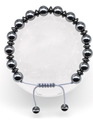 Alibaba Doğaltaş Terahertz Doğal Taş Makrome Örme Bileklik