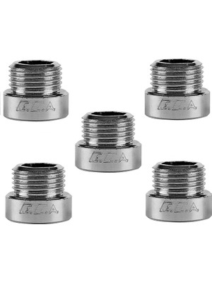 E.C.A 5 Adet Eca 1/2 1 cm Uzatma Krom (Musluk Uzatma 102134013 Pirinç E.c.a