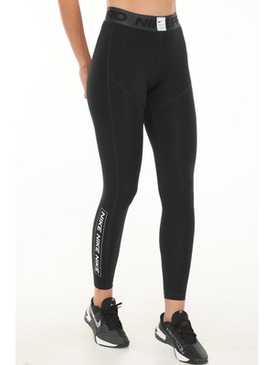 Nike Pro Dri-Fit Mr Grx Normal Belli Kadın Siyah Spor Tayt