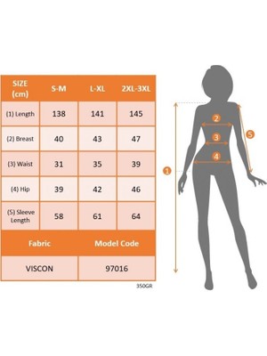 Hepimiz Alalım Kadın Uzun Kollu Boğazlı Baskı Detaylı Viskon Tam Boy Elbise