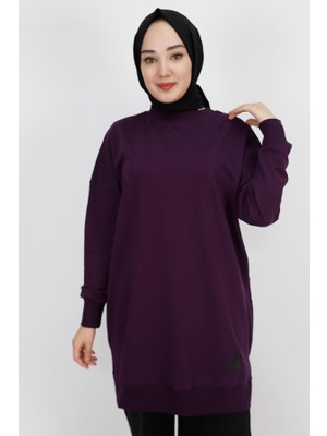 Puane 30644 Iki Ip Basic Tunik Sweatshirt