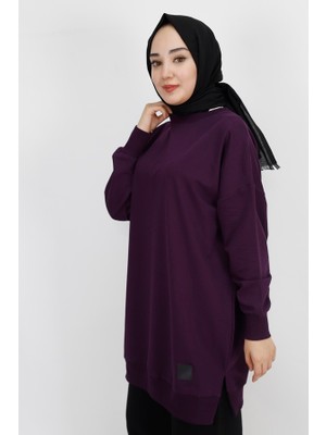 Puane 30644 Iki Ip Basic Tunik Sweatshirt