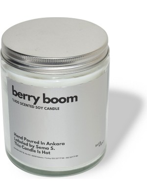 Basement : Kokulu Soya Mum : 400 gr : Berry Boom