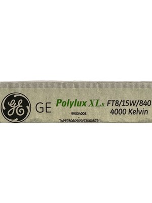 General Electric 15W 840 4000K (Günışığı) G13 Duylu T8 Floresan (4 Adet)