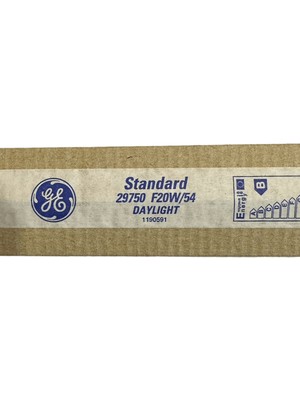 General Electric 20W/54 Günışığı G13 Duylu Floresan (2 Adet)