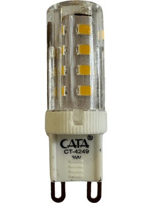 Cata CT-4249 3W 3200K (Günışığı) G9 Duylu Kapsül LED Ampul