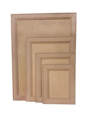 Altınyapı Hobi Market 4 'lü Uzun Düz Dikdörtgen Duvar Panosu Mdf  ( Mdft-08 )