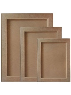 Altınyapı Hobi Market 3 'lü Derin Dikdörtgen Duvar Panosu Mdf  ( MDFT-021 )