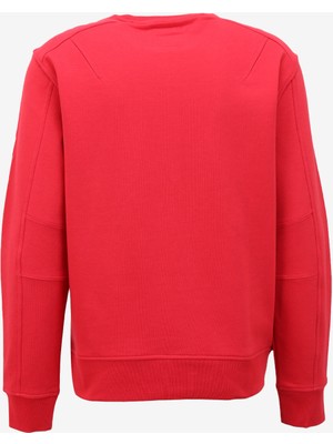 Armani Exchange Bisiklet Yaka Kırmızı Erkek Sweatshırt 8nzmpa 44AE Lıpstıck Red/vıneyar