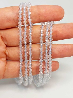 Yaşam Tohumu Topaz Taşı Faset Kesim Dizi 3mm