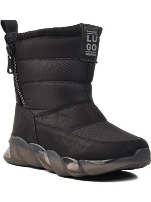 Ayakmod DMK-Z001 Siyah Içi Kürklü Kadın Kar Botu