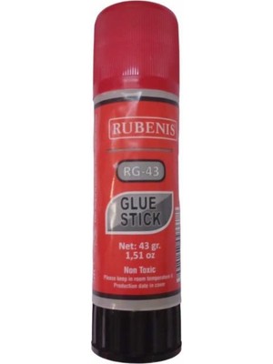 Rubenis RG-43 Yapıştırıcı Stick 43 gr Çocuklar için Güvenli ve Kolay Uygulama İmkanı